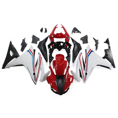 Injection red white fairing - injection,