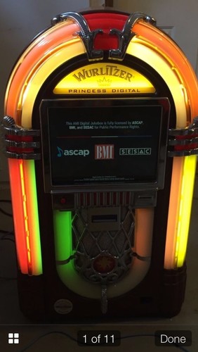 Wurlitzer princess jukebox - cd,