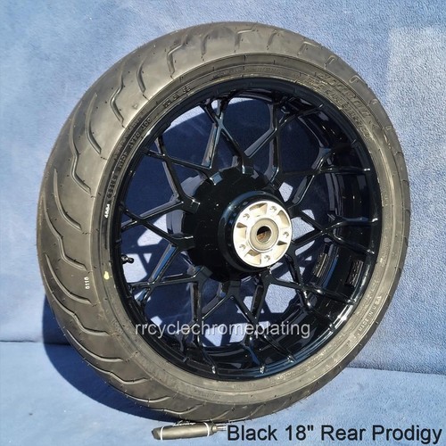 Harley black rear - black,