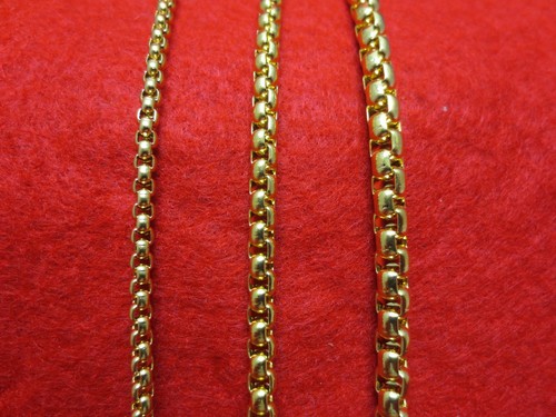 4 5mm gold plated - 16"-60", 3/4/5mm