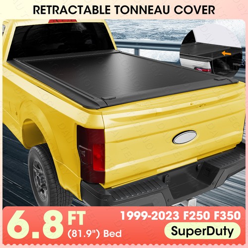 8ft bed retractable tonneau - 6.8ft,