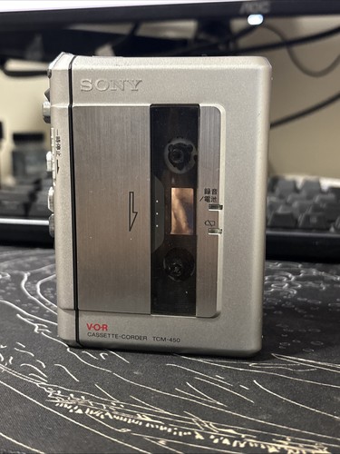 Sony tcm 450 - tcm-450, cassette