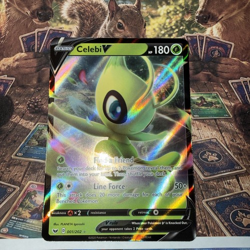 Pokemon tcg celebi 001 - pokemon, v