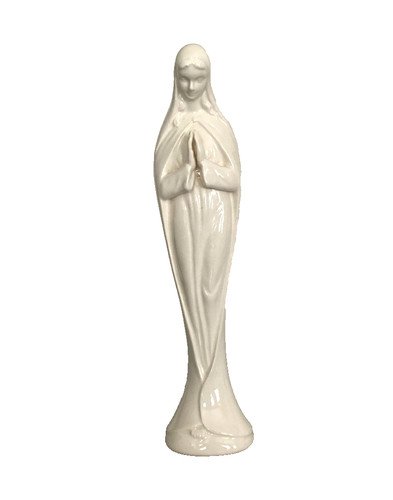 Vintage prcelain white praying - prcelain,