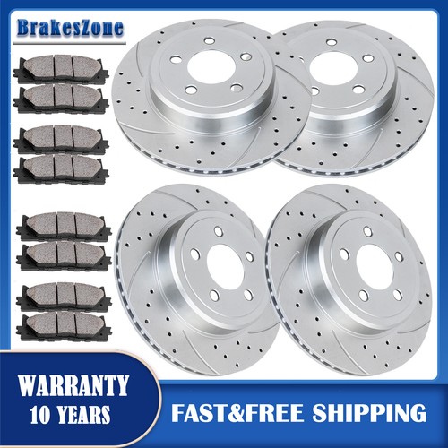 Front and rear rotors brake - ​front,