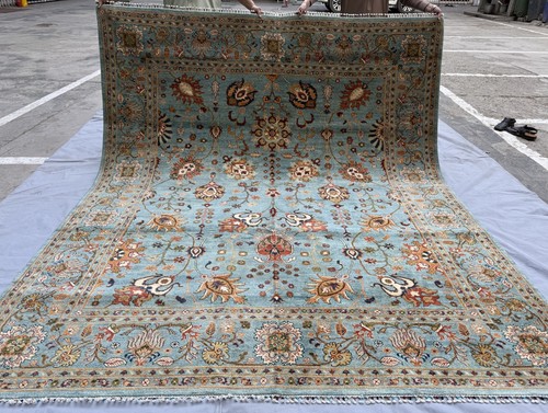 Fine hand knotted afghan - hand,