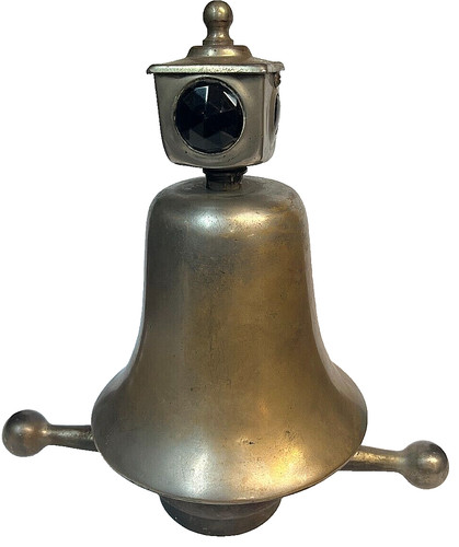 Brass liberty bell radiator - brass,