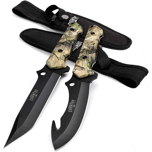 Mossy oak piece fixed - fixed, blade