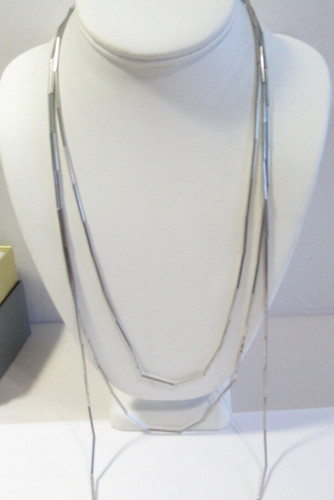 Silver tone bugle style - tone,