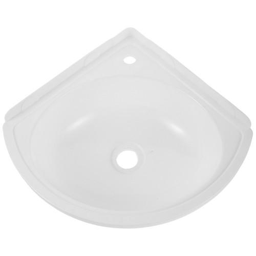 Space saving white - wall, hung