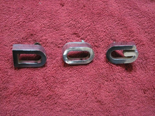 Dodge hood letters - dodge,