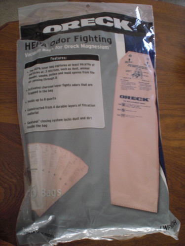 Oreck type magnesium vacuum - lw,