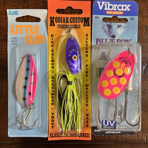Fishing casting spinners lot - fishing,