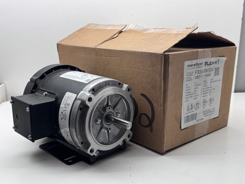 Marathon fx34bk004 motor - motor, 3/4hp