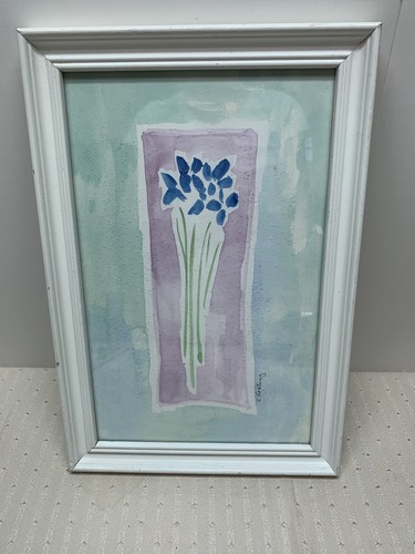 Framed floral print 2 - framed, 1/2”