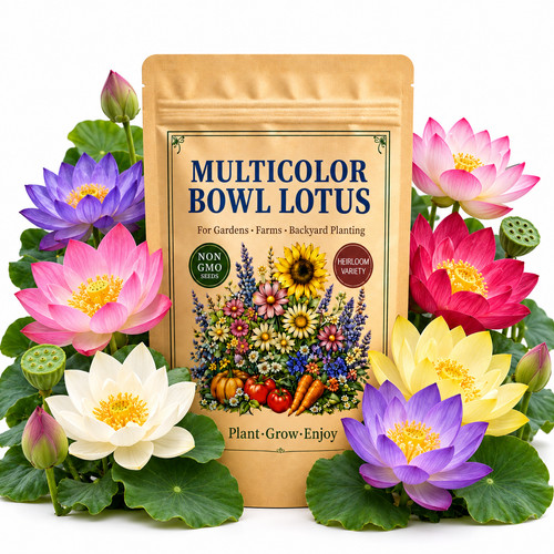 Multicolor bowl lotus - 15,
