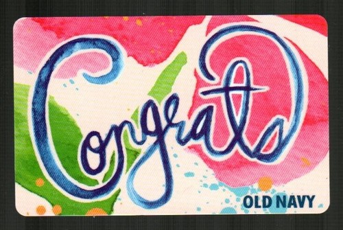 Old navy congrats - (, )