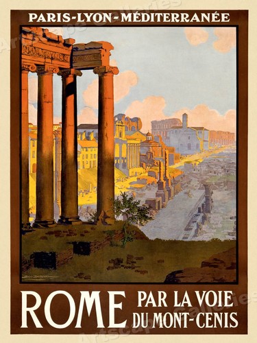 1920s roman forum dawn - roman,