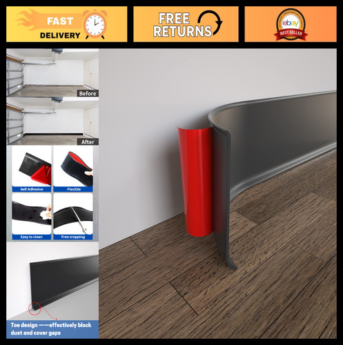 Flexible rubber baseboard - flexible,