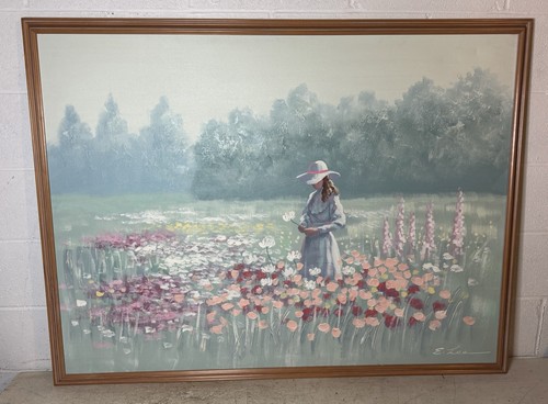 Large acrylic canvas - acrylic, on