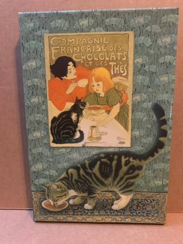 Steinlen french chocolate cat - steinlen,