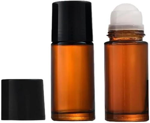 2pcs 50ml brown glass - 50ml,