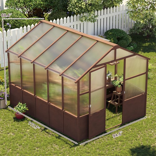 8x10 walk greenhouse - 8x10, ft