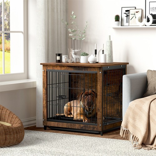 Large dog crate wooden - crate, kennel