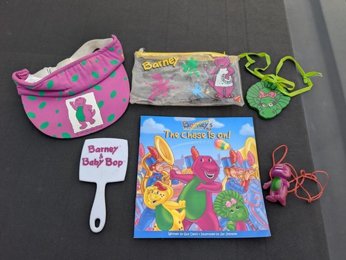 Vtg barney baby bop - barney,