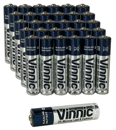Vinnic aaa batteries long - vinnic,