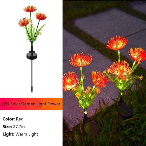 Solar garden lights flower - lights,