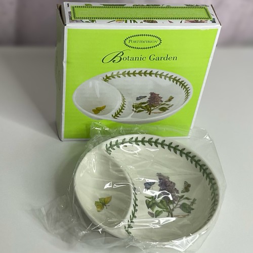 Portmeirion divided dish - divided, 6"