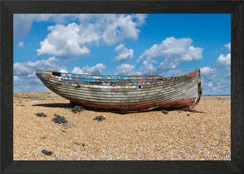 Abandoned boat framed - abandoned,