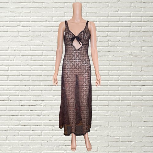 Vintage 60s 70s black - vintage, sheer