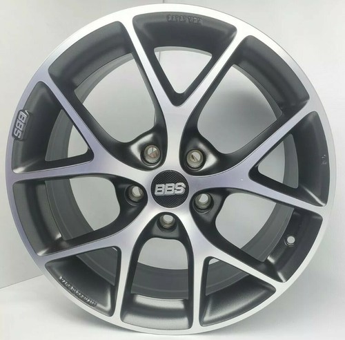 New 17x8 black machined wheel - new,