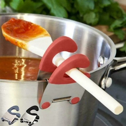 Pot clip spoon holder - pot,