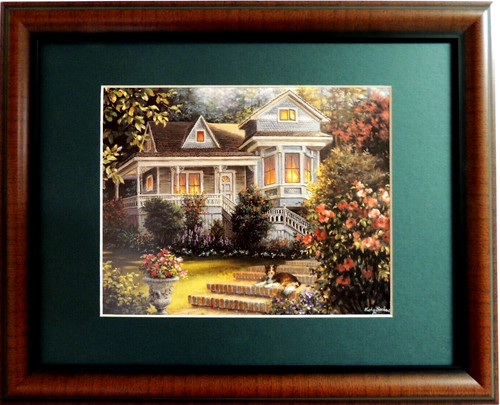 Country cottag house picture - country,