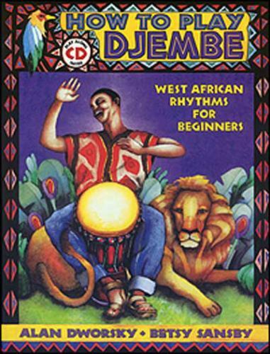 How play djembe book cd - how, to