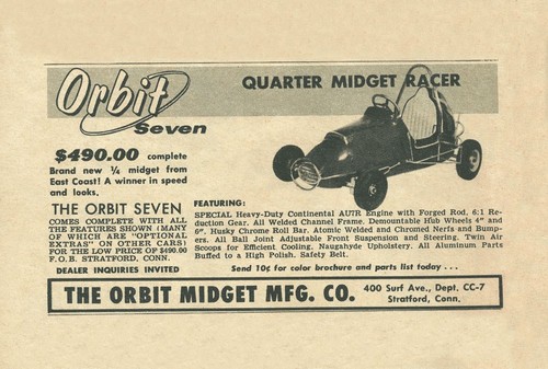 Vintage 1959 orbit seven - vintage,