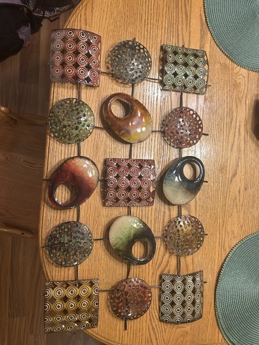 Decorative metal wall - decorative, hanging