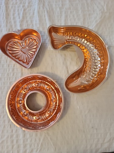 Lot copper toned - 3,
