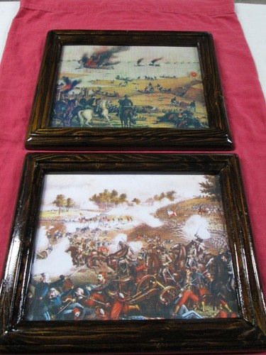 Civil war prints mounted - -,