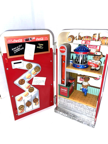 Coke machine music box - music,