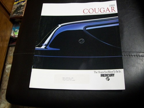 1988 mercury cougar xr - ls, &