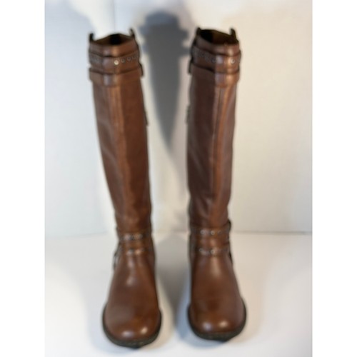 Born brown leather knee high - born,