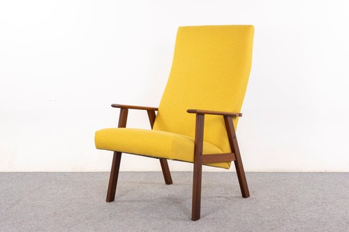 Teak danish lounge chair - teak,
