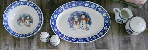 Crofton christmas dinnerware - christmas,