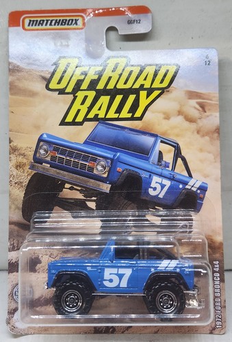 Matchbox 1972 ford bronco 4x4 - matchbox,
