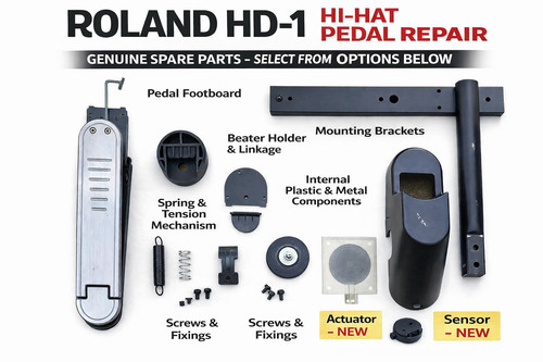 Roland hat pedal spare - roland,