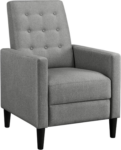 Fabric recliner chair with - fabric,